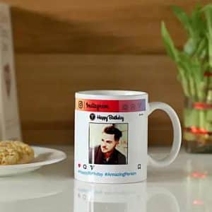 Birthday Instagram Gift Mug; Birthday gift mug price in bangladesh; Customize Instagram mug price in bangladesh; Customize Photo mug price in bangladesh; personalized photo mug price in bd; dekora