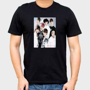BTS Member Friend Black T-Shirt