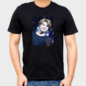 BTS Member Group Balck T-Shirt
