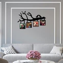 valentine photo frame; Deer Horn Shape Wall Hanging Photo Frame; You & Me Wall Handing Photo Frame; Best Wall hanging photo frame price in bangladesh; Customize wall hanging photo; dekora; Photo wall hanging photo;