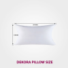 Dekora Pillow Size 15X20