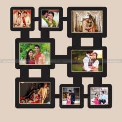 Eight Images Wall Hanging Photo Frame