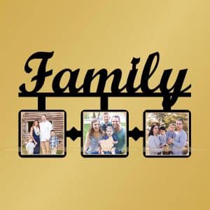 Family Wall Hanging Photo Frame