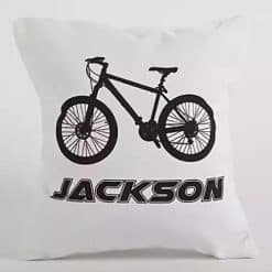 Bicycle Customized Cushion; Bicycle Customized Cushion price in bd; photo pillow making compay in bd; personalized pillow price; Photo pillow price in bd; Home decor pillow price; Bicycle lover customize pillow price in bangladesh; dekora; Square shape pillow cushion; cushion making company in bd; Cycle lover; Home decor cushion seller in bd; Customize cushion seller near by me.