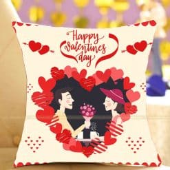 Happy Valentine's Day Photo Pillow
