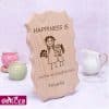 LPF 2 Happiness Is Customized Wooden Photo Frame 2