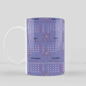 Mug Calendar Gift 2021 White Photo Mug3