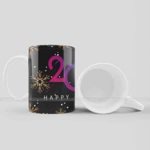 Special Gift Happy New Year 2021 White Photo Mug2 scaled