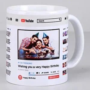 Wishing Happy Birthday YouTube Mug 3