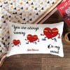 p personalized on my mind romantic canvas pillow 131423 m
