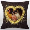 personalised blingy heart led cushion 2