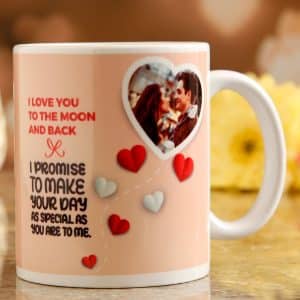 personalised gift of love mug 1