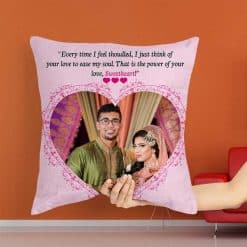 Personalized Photo Pillow Price in Bangladesh; That is the Power of Love Sweetheart Cushion; Customize Love Cushion price in bangladesh; Photo cushion price; Best Photo pillow price in Bangladesh; photo pillow price; Custom pillow; Personalized pillow price in Bangladesh; Best Pillow price in bd; Lovely pillow cushion price in bangladesh