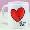 you are my heart printed mug 4