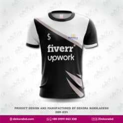 Black White Event Jersey; Customize Event Jersey Company in Banglaesh; Customize Event t-shirt company in Bangladesh; Personalized event jersey price in bangladesh; Personalized event t-shirt price in bangladesh; Event jersey maker company in bangladesh; dekora; dekora event jersey; Best event jersey in bangladesh; customize upwork event jersey; Customize fiverr event jersey; fiverr t-shirt, upwork t-shirt; fiverr, Upwork