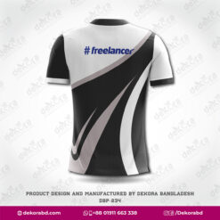 Black White Event Jersey; Customize Event Jersey Company in Banglaesh; Customize Event t-shirt company in Bangladesh; Personalized event jersey price in bangladesh; Personalized event t-shirt price in bangladesh; Event jersey maker company in bangladesh; dekora; dekora event jersey; Best event jersey in bangladesh; customize upwork event jersey; Customize fiverr event jersey;