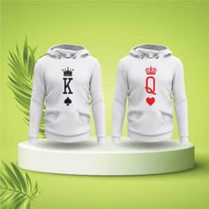 King and Queen Couple Hoodies Price in Bangladesh; king queen couple hoodies price in bd; custom made couple hoodies price in bangladesh; printed king queen couple hoodie; white color king queen hoodie price; couple hoodie with white color price in bangladesh; couple hoodie online shop in bd; customizable king queen couple hoodie price in bangladesh; couple hoodie shop near me; couple hoodie; couple hoodie suppliers in banglasdesh;