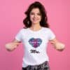 Customized Own Text Valentine Tshirt; text valentine tshirt; custom text valentine tshirt; personalized valentine tshirt; personalized text valentine tshirt; custom tshirt price in bangladesh; best own tshirt price in bangladesh; tshirt maker in bd; sublimation tshirt design in bd;