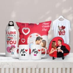 Valentine Week Gift Combo for Romantic Couple; romantic couple combo package; valentine week gift combo; valentine day combo gift; best combo package for romantic couple; best custom gift item for couple; custom valentine tshirt; best couple mug price in bd; couple water bottle surprise gift for valentine day; romantic couple combo gift; couple photo cushion price in bd; best couple love shape photo frame price in bd; best couple tshirt price in bd; valentine surprise gift for gf; surprise gift for bf; special surprise gift for wife; valentine surprise gift for special person; valentine combo gifts; best combo gift for loved one; personalized gift for loved one; happy valentines day; custom surprise valentine gift; personalized design for valentines day; best valetine gift for girlfriend; best valentine gift for boyfriend; top 10 valentine gift for girlfriend; valentine gift box; personalized valentine day gift; valentines day special romantic gifts; classic valentines gifts; valentine day gift for boyfriend;